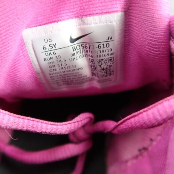 Nike Shoes Bigs Kids 6.5 Athletic Trainer Revolution Running Active Comfort Pink - Picture 7 of 15